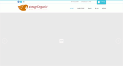 Desktop Screenshot of cinagrorganic.com